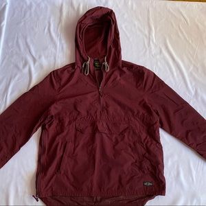 (Mens) Maroon Anorak